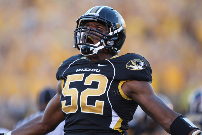 SEC Co-Defensive Player of the Year Michael Sam is challenging notions of homosexuality in professional sports. Photo Courtesy of the Guardian.