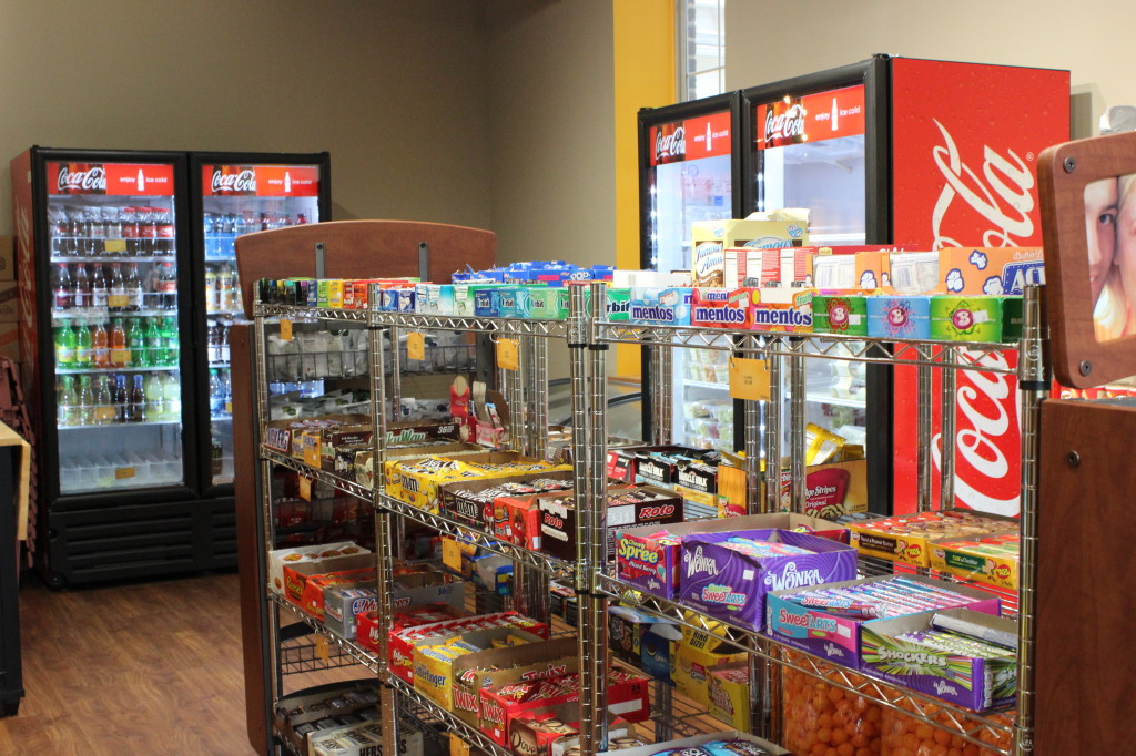A new store has been added next to Pearsons to offer late night snacks and food options that can bought with Flex Dollars.