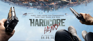 Hardcore Henry, the first person adventure coming out on April 8th. Image credit to STX Entertainment.