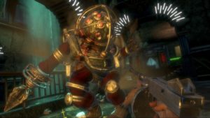 For a game about freedom from the establishment, “Bioshock” plays it very safe. Photo courtesy Irrational Games.