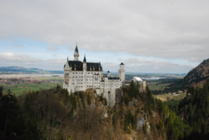 The Neuschwanstein Castle in Bavaria, Germany was a gorgeous sight for the student athletes.