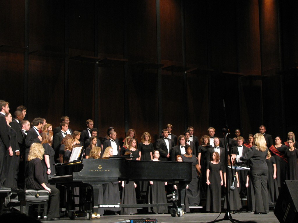 Invitational choir festival welcomes local singers to promote high shool arts programs