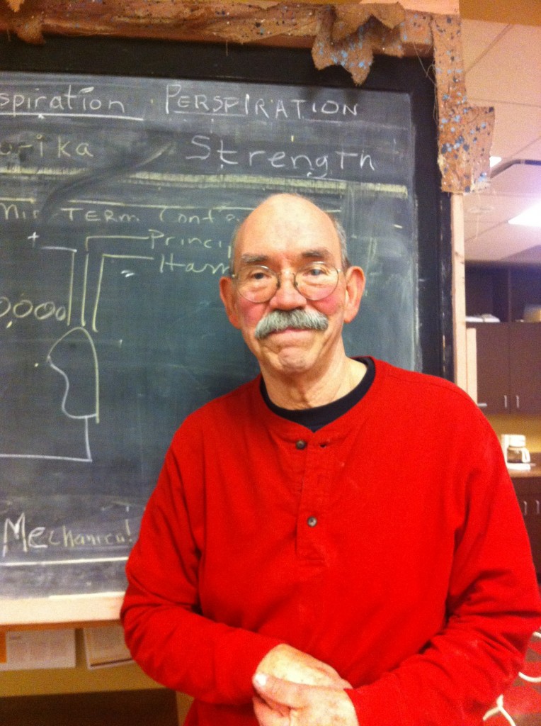 Resident theatre veteran of 43 years Allen Reihl retires
