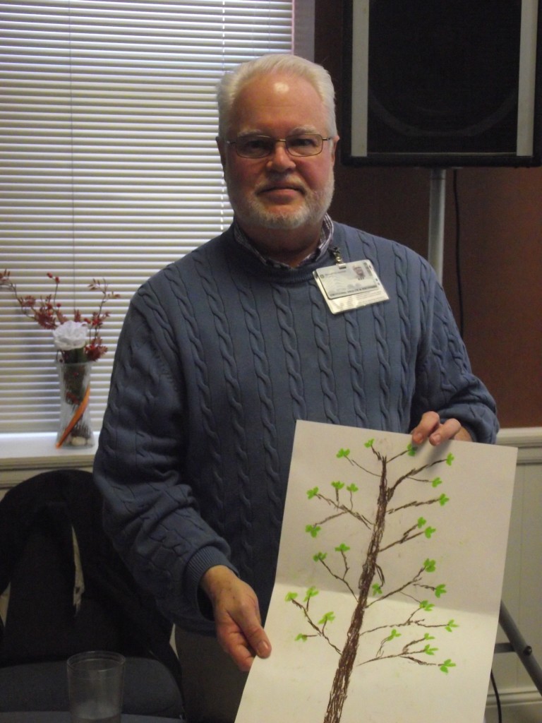 Art therapist speaks to MC students