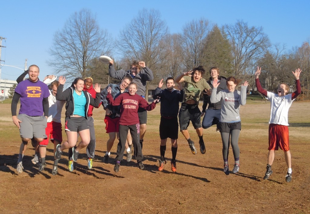 MC Frisbee team wins B pool championship