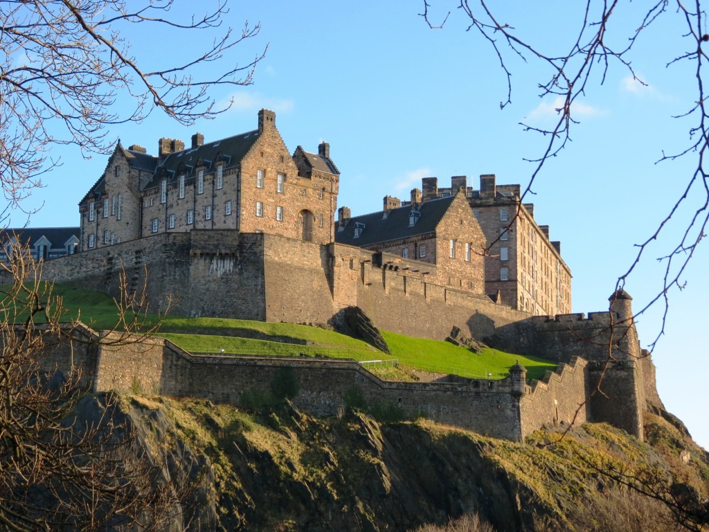 Living in the shadow of Edinburgh castle