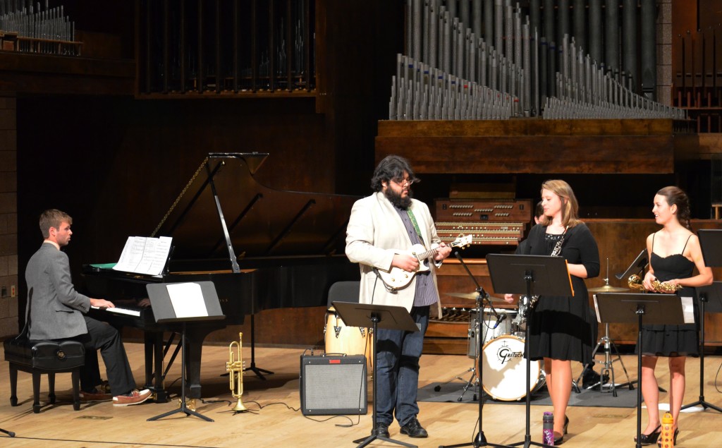 The Maryville College Jazz Band performs in Harold and Jean Lambert Recital Hall on April 22 at 7 p.m. Photo Courtesy of Alex Cawthorn.