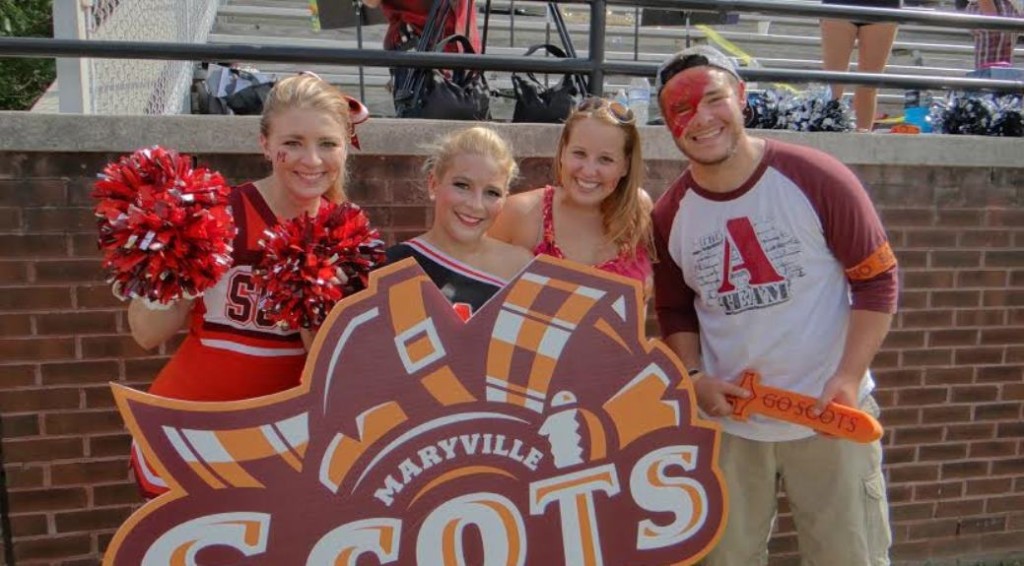 Loud scotsmen spread school spirit at athletic events