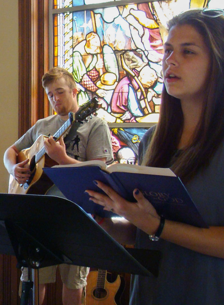 Music plays an important role in campus worship