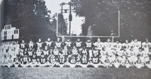 Maryville’s football team in 1968. Photo courtesy of MC Archives.