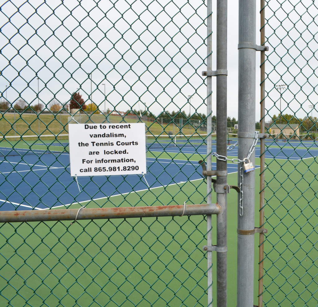 Maryville College restricts tennis courts due to vandalism
