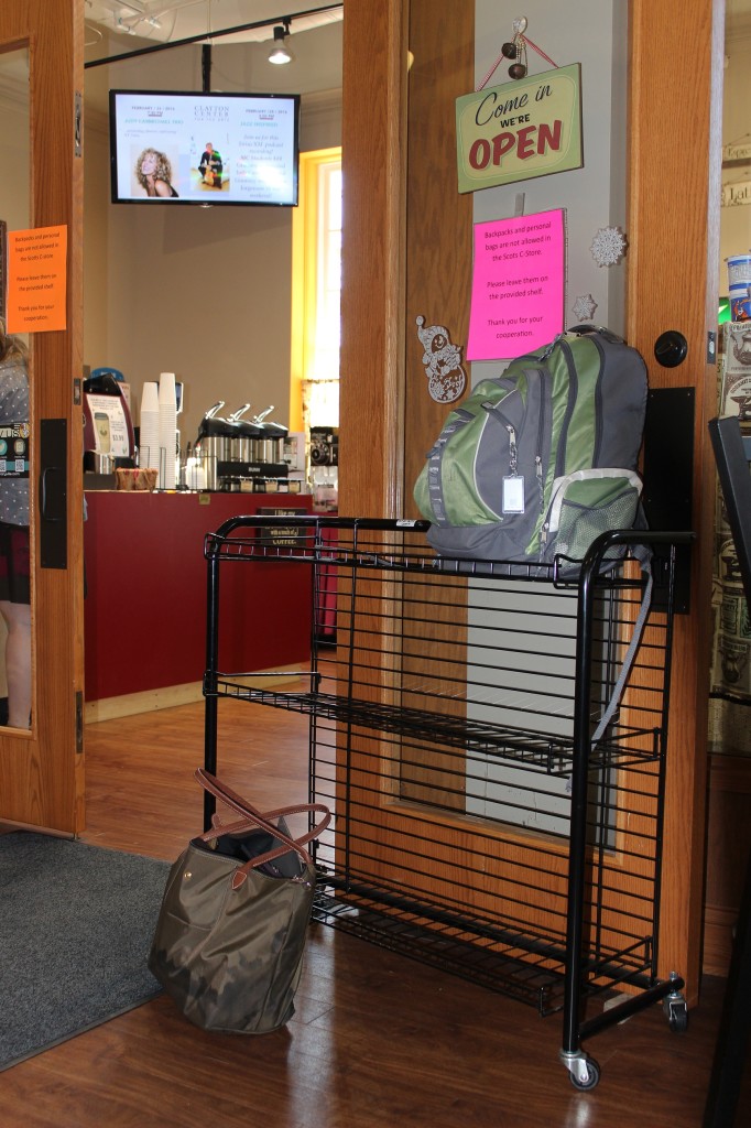 Scots C-store enacts a new backpack policy