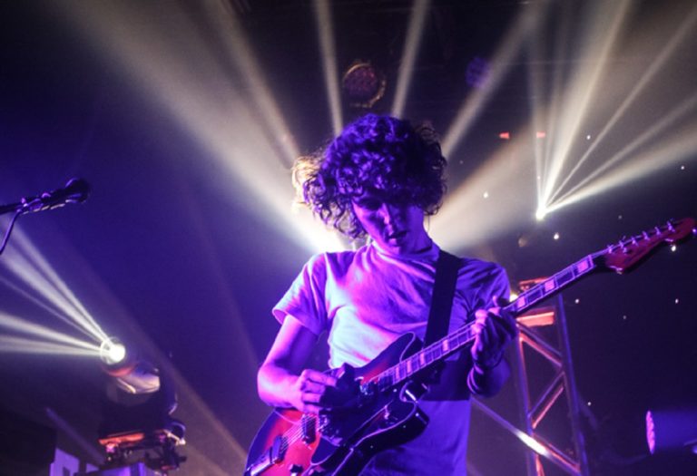 A little help from my friends: Traveling through time and space with M83