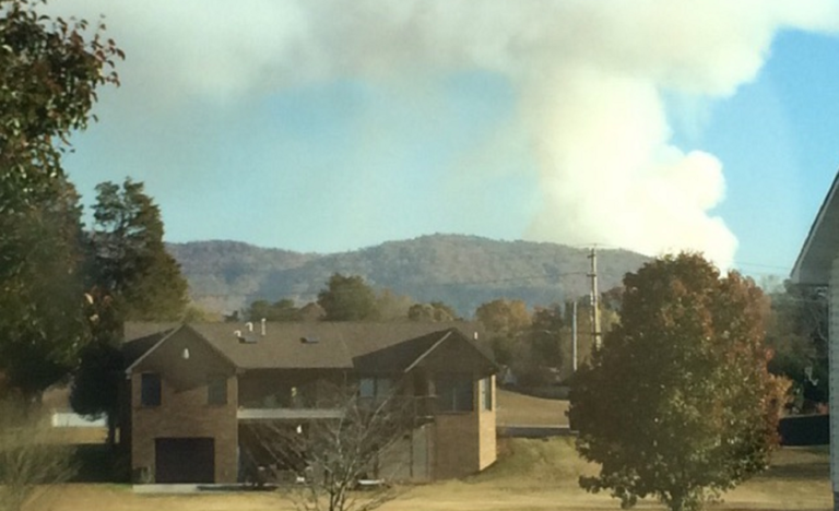 Wildfire in Walland