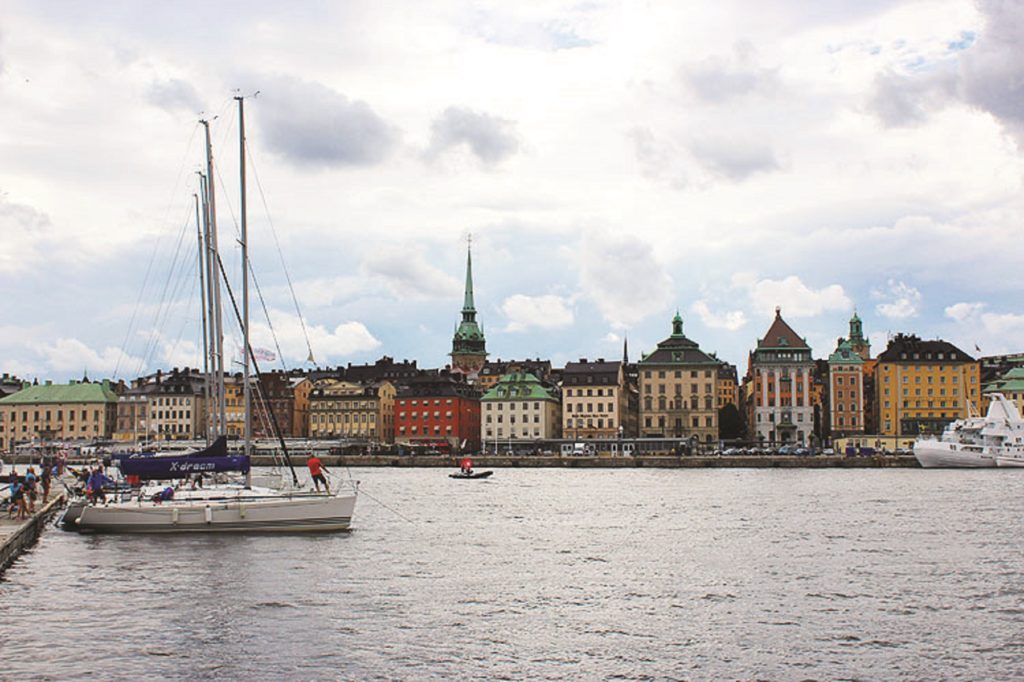 Student reflects on time as an intern in Stockholm