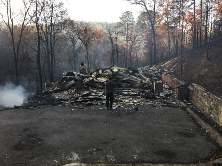 Wildfires cause tragedy in East Tennessee