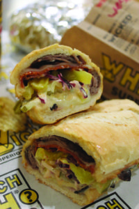 Which Wich first opened in Dallas, TX in December 2003. Photo by Brooke Wainwright.