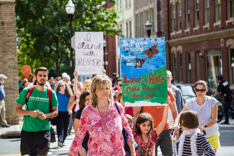 Knoxville marches in solidarity with DREAMers
