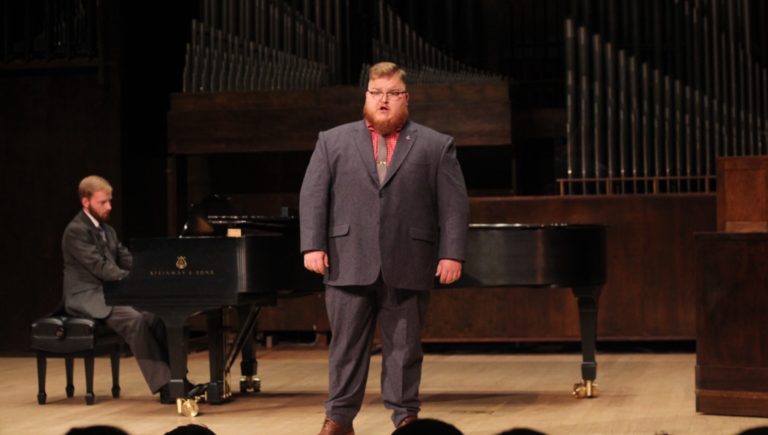 Alex McCullough’s senior recital captures the Maryville College experience
