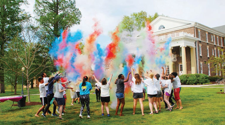 Holi Festival colors brighten Maryville’s campus