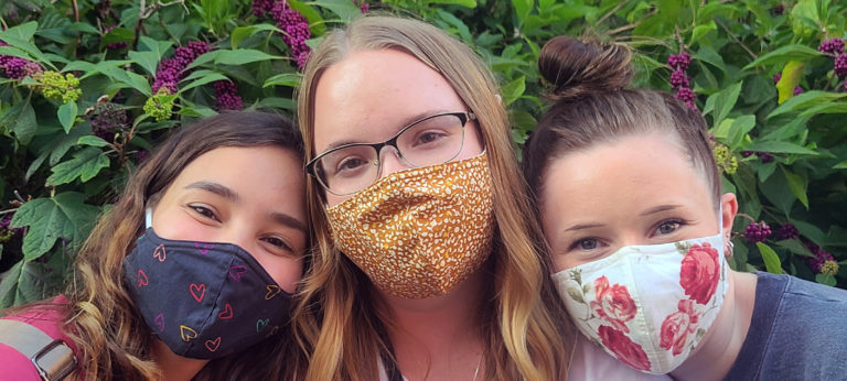 The fashionable rebellion of fashionable masks has arrived at Maryville College