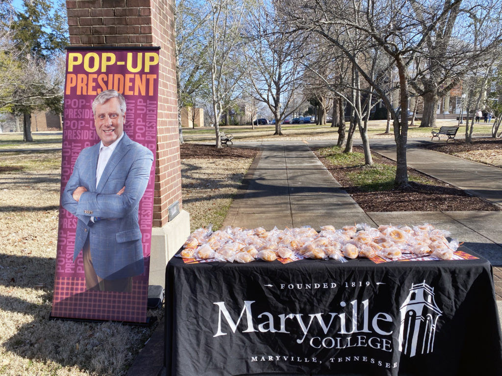 Maryville College President talks about the benefits and drawbacks of social media.