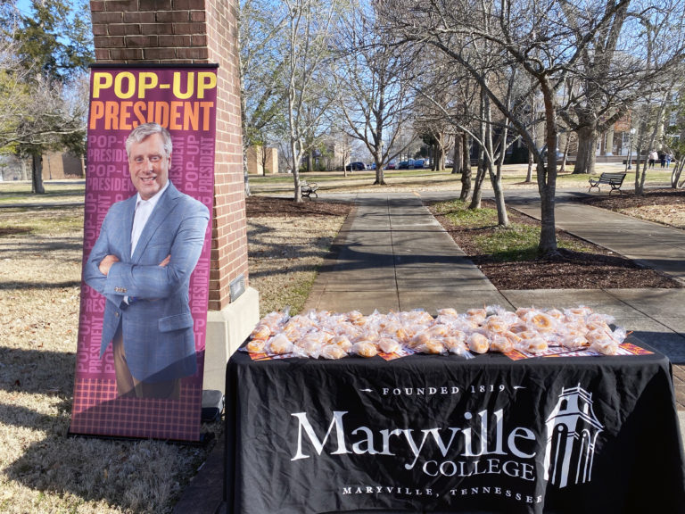 Maryville College President talks about the benefits and drawbacks of social media.