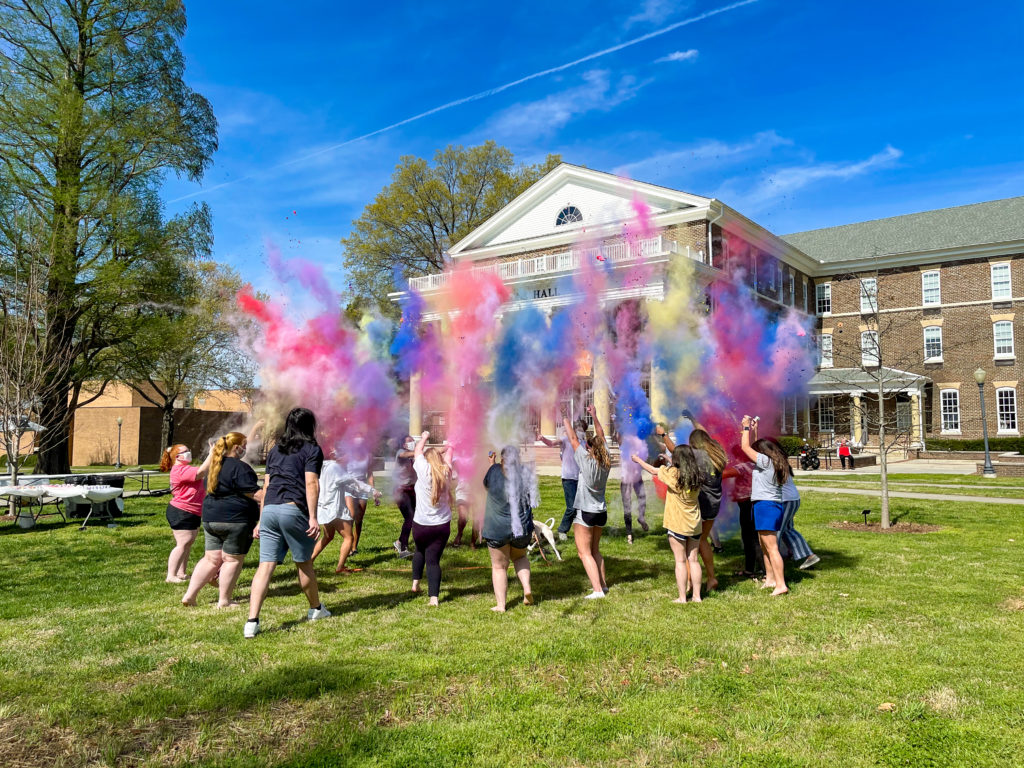 Maryville College celebrates Holi