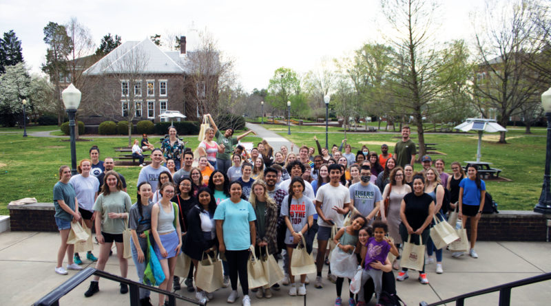The Student Programming Board hosts an egg hunt