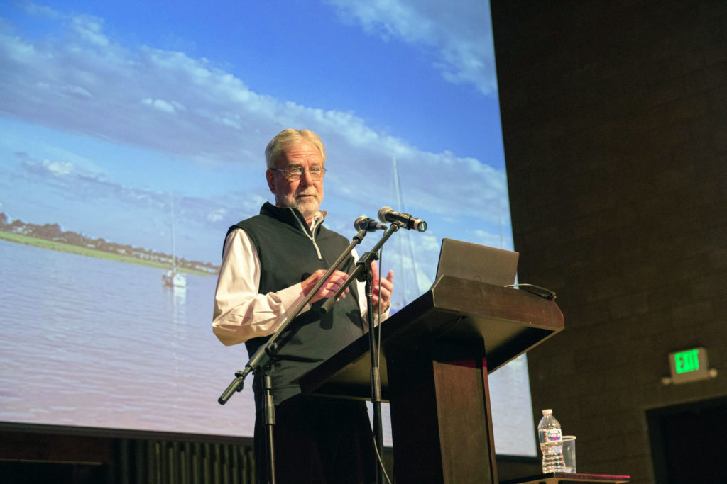 Dr. John Gallagher gives final lecture after 24-year career
