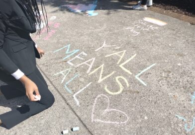 MC’s “Chalk Walk” inspires love and acceptance across campus