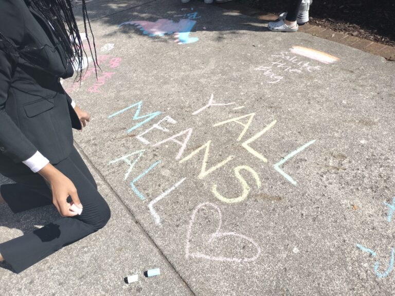 MC’s “Chalk Walk” inspires love and acceptance across campus