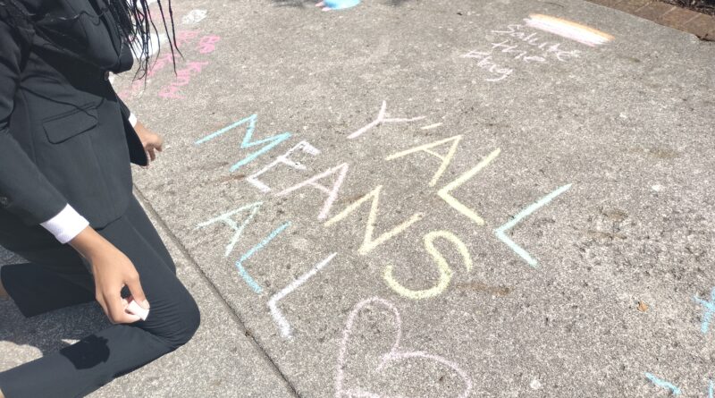 MC’s “Chalk Walk” inspires love and acceptance across campus