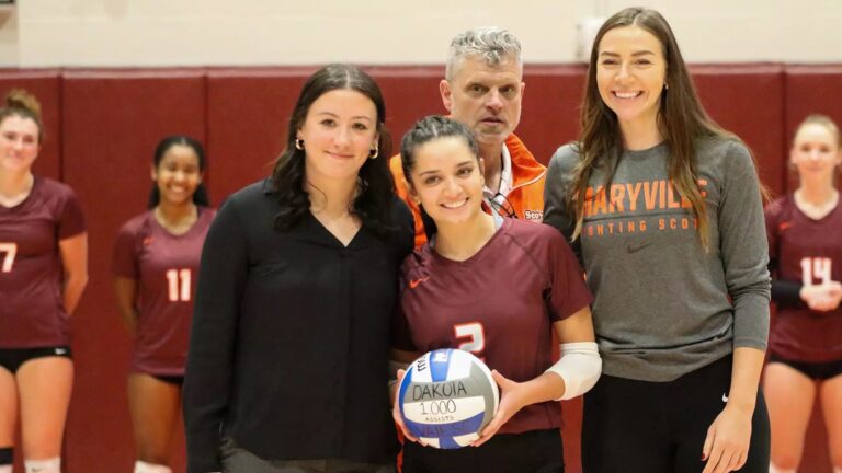 Maryville Scots capture victory in last volleyball home game against Sewanee Tigers