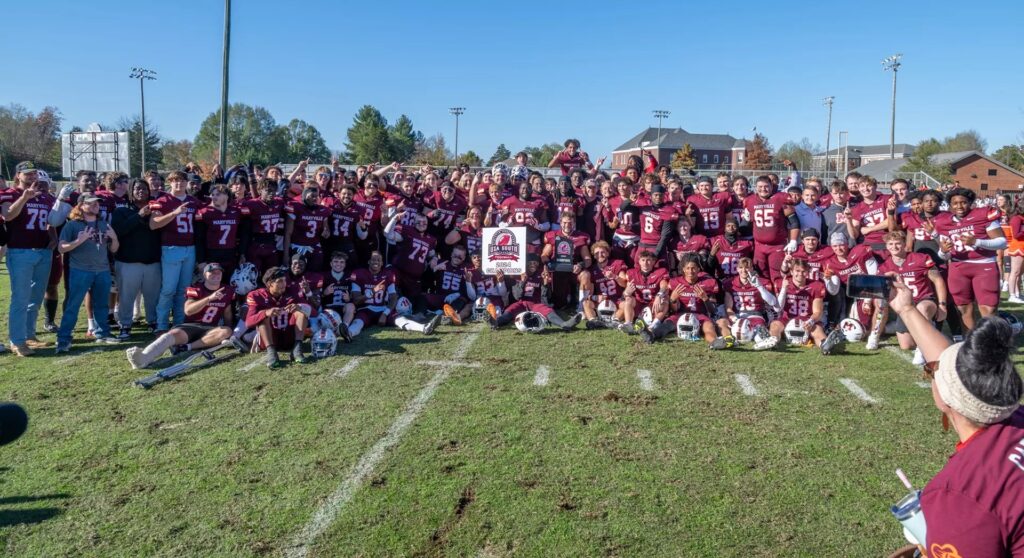 History made: MC football team plays its best season since 1946 and captures its first playoff game win