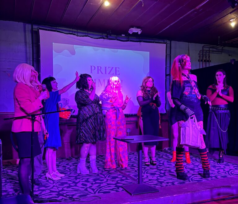 Students and staff share individuality through queer art at Amateur Drag Night