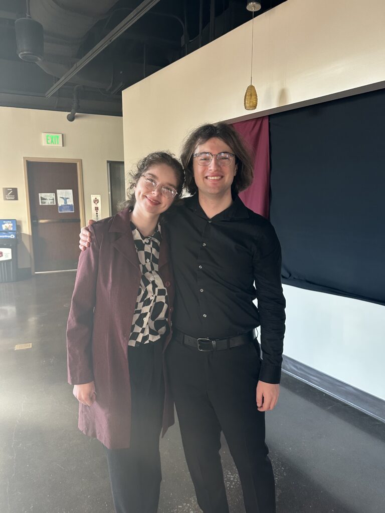 Maryville College’s graduating music majors Gabe Hatcher and Claire Pinkston showcase hard work through senior recitals