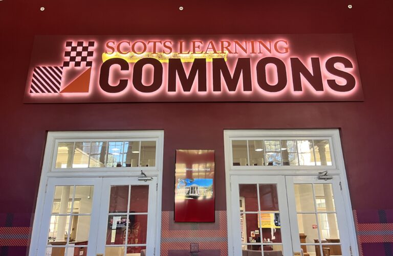 New and Improved Scots Learning Commons
