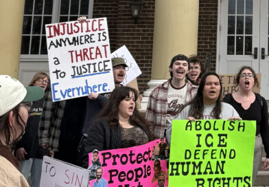 Students organize an anti-ICE protest on campus