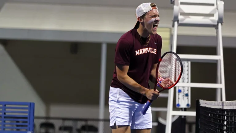 Tennis doubles play relies on chemistry and teamwork